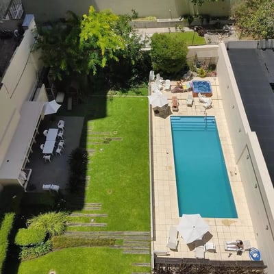 Rent of a bright cozy 2-room apartment, 42 m², Palermo, Buenos Aires, Argentina